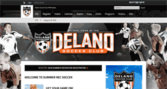 Desktop Screenshot of delanosoccer.com